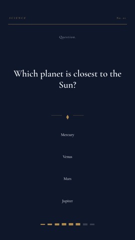Lit · Slate quiz video template preview