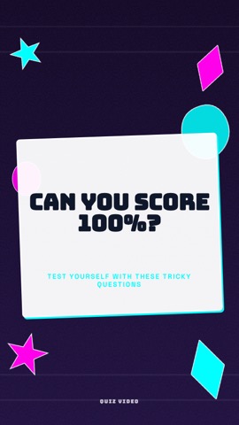 Locker · Cyberpunk hook quiz video template preview