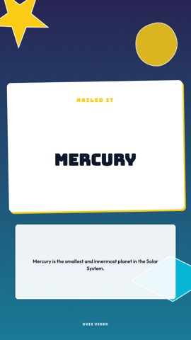 Locker · Electric answer quiz video template preview
