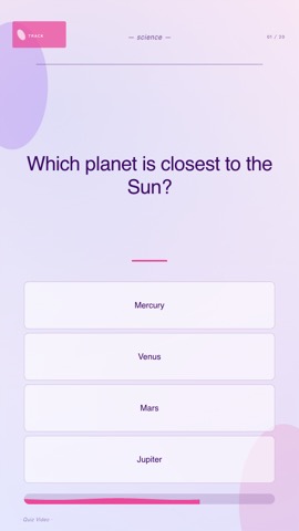 Lofi · Cotton Candy quiz video template preview