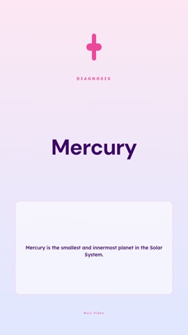 Clinic · Cotton Candy answer quiz video template preview