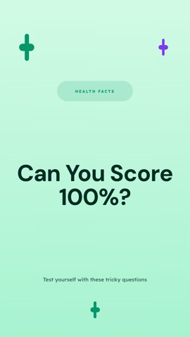 Clinic · Mint hook quiz video template preview