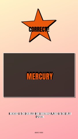 Meme · Peach answer quiz video template preview