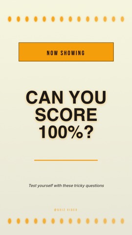Movie · Silent Era hook quiz video template preview