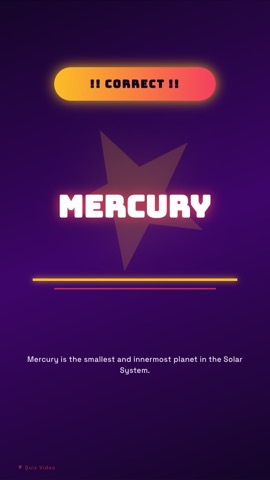 Neon Arcade · Marquee answer quiz video template preview