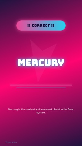 Neon Arcade · Miami answer quiz video template preview