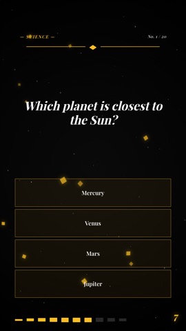 New Years · Noir quiz video template preview