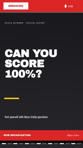 Newsroom · Carbon hook quiz video template preview