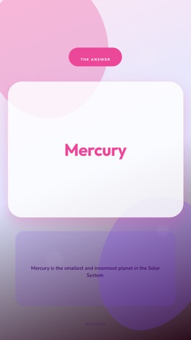 Pastel · Cotton Candy answer quiz video template preview