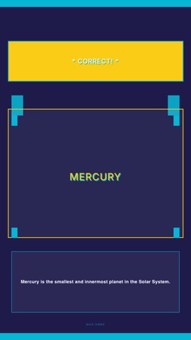 Pixel · Electric answer quiz video template preview