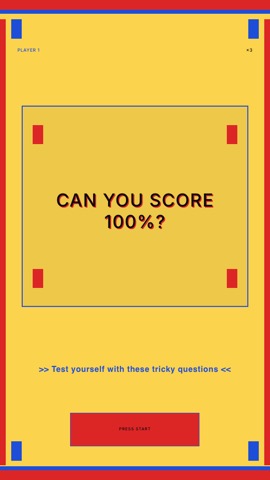 Pixel · Pop Art hook quiz video template preview