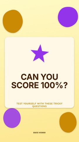 Felt · Butter hook quiz video template preview