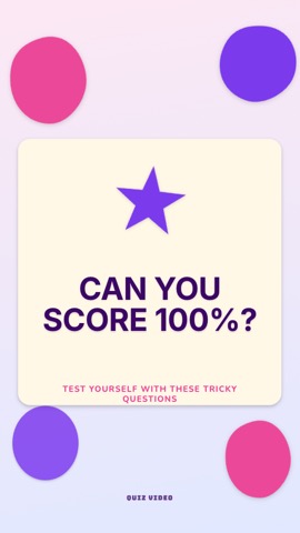 Felt · Cotton Candy hook quiz video template preview