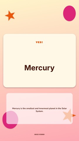 Felt · Peach answer quiz video template preview