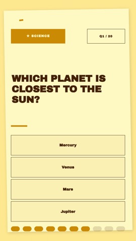 Quiz Night Flyer · Butter quiz video template preview