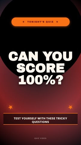 Spotlight · Fire hook quiz video template preview