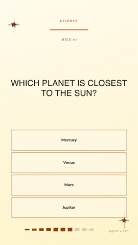 Road Trip · Diner quiz video template preview