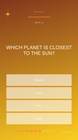 Road Trip · Sunset quiz video template preview