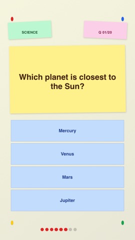 Seminar · Parchment quiz video template preview