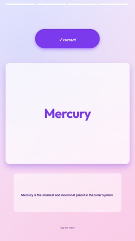 Stories · Lavender answer quiz video template preview