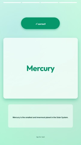 Stories · Mint answer quiz video template preview