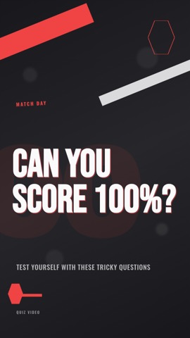 Sports · Carbon hook quiz video template preview
