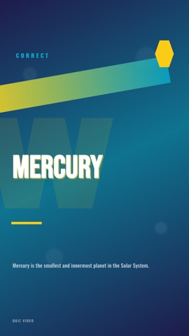 Sports · Electric answer quiz video template preview