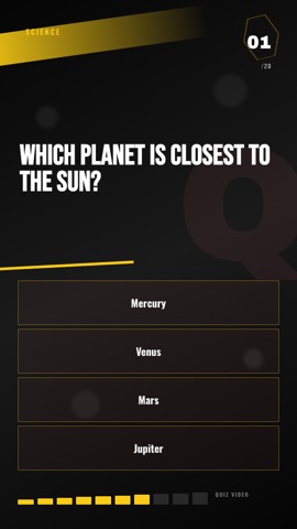 Sports · Obsidian quiz video template preview