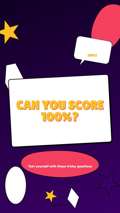 Stickers · Arcade hook quiz video template preview