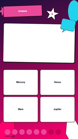 Stickers · Miami quiz video template preview