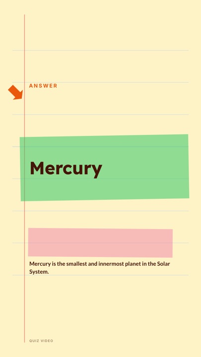 Study Buddy · Peach answer quiz video template preview