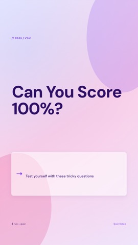 Tech Deck · Lavender hook quiz video template preview