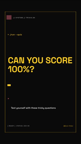 Terminal · Obsidian hook quiz video template preview