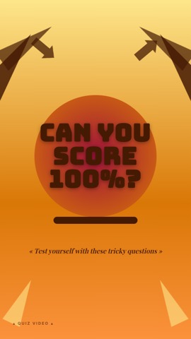 Tiki Bar · Apricot hook quiz video template preview