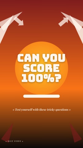 Tiki Bar · Fire hook quiz video template preview
