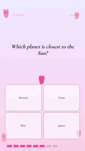 Valentines · Lavender quiz video template preview