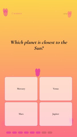 Valentines · Pop Art quiz video template preview