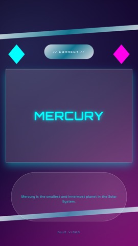 Y2K · Cyberpunk answer quiz video template preview