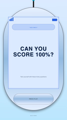 Flip Phone · Glacier hook quiz video template preview